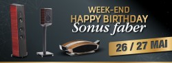 Week-end Happy Birthday Sonus Faber